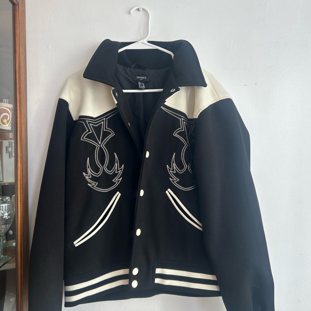 Forever 21 Men's Black Jacket